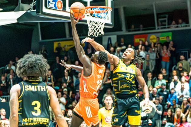 Basketball, BBL, Niners Chemnitz - MHP Riesen Ludwigsburg