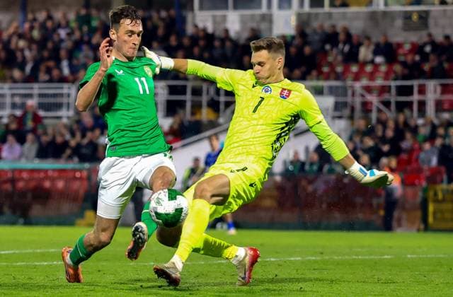 Football, U21, European Championship Qualifier, Ireland - Slovakia