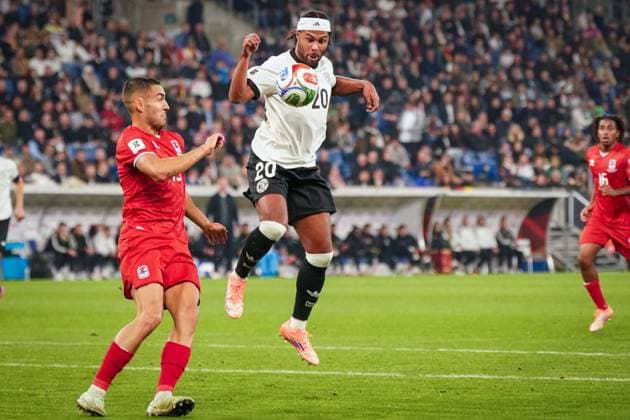 Soccer FIFA World Cup Qualification Europe 2025 26, 7 Matchday Germany vs. Luxembourg PreZero Arena Sinsheim Serge Gnabry Germany, 20 Sinsheim Baden Württemberg Germany Copyright: xJOERANxSTEINSIEKx