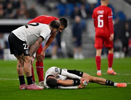 10 10 2025, Football World Cup Qualification Europe 2025 26, Matchday 7, Germany Luxembourg, in the PreZero Arena Sinsheim Florian Wirtz Germany on the ground