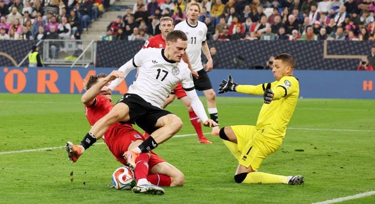Sinsheim , Football international World Cup qualifier Europe , Germany vs Luxembourg , Florian Wirtz GER