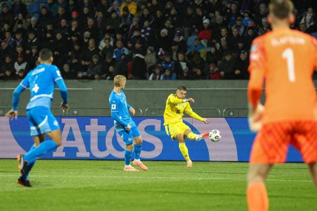 Football mens. UEFA World Cup Qualifiers. Iceland - Ukraine. 10. 10. 25. Reykjavik, Iceland. Copyright: xPawelxCx 1J8A1640