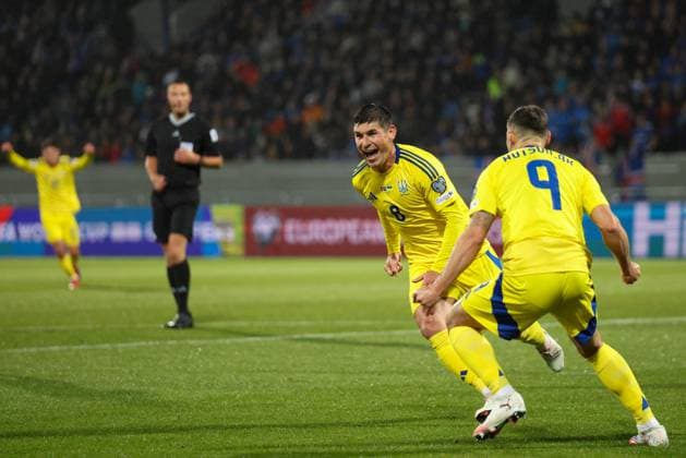 Football mens. UEFA World Cup Qualifiers. Iceland - Ukraine. 10. 10. 25. Reykjavik, Iceland. Copyright: xPawelxCx 1J8A1664