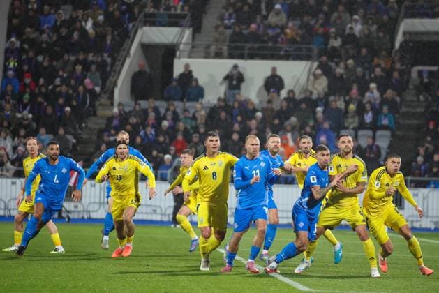 Football mens. UEFA World Cup Qualifiers. Iceland - Ukraine. 10. 10. 25. Reykjavik, Iceland. Copyright: xPawelxCx 1J8A1721