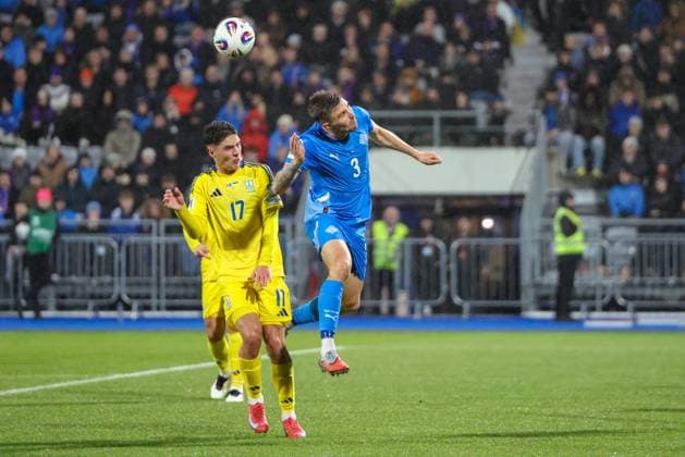 Football mens. UEFA World Cup Qualifiers. Iceland - Ukraine. 10. 10. 25. Reykjavik, Iceland. Copyright: xPawelxCx 1J8A1725