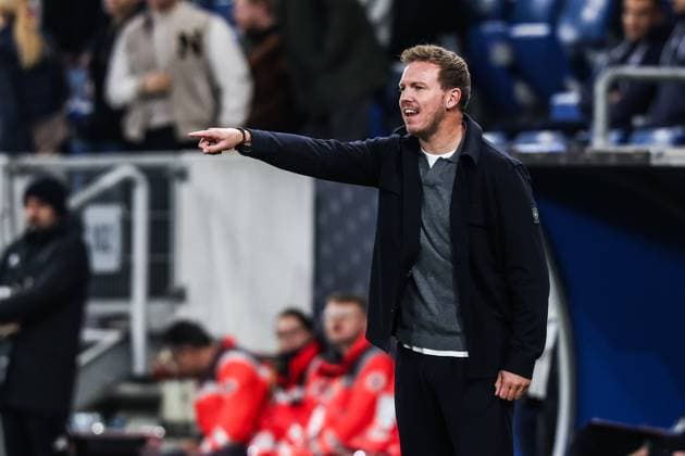 Sport, Football, UEFA European Qualifiers World Cup Qualifiers Europe Group A 7 Matchday Germany Luxembourg 10 10 2025, PreZero Arena Julian Nagelsmann Coach Germany Sinsheim PreZero Arena Baden Württemberg Germany