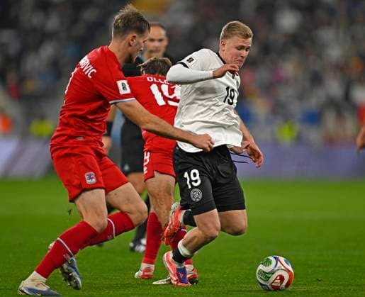 10 10 2025, Football World Cup Qualification Europe 2025 26, Matchday 7, Germany Luxembourg, in the PreZero Arena Sinsheim Jonathan Burkardt Germany prevails