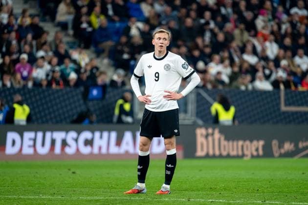 Maximilian Beier Germany, 09 , GER, Germany vs. Luxembourg, Football, Men, World Cup Qualification Europe, Matchday 7, Season 2025 2026, 10 10 2025 GER, Germany vs. Luxembourg, Football, Men, World Cup Qualification Europe, Matchday 7, Season 2025 2026, 10 10 2025 Sinsheim Copyright: xEibner-Pressefoto Memmlerx EP_MMR