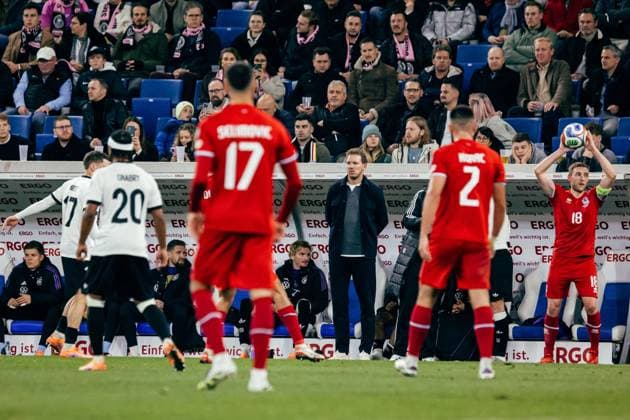 Sinsheim, Germany, October 10th 2025 Julian Nagelsmann (Head Coach - Germany) during the UEFA European Qualifiers match between Germany vs. Luxemburg at PreZero Arena, in Sinsheim, Germany. (Gabor Baumgarten SPP) Copyright: xGaborxBaumgartenx xSPPx spp-en-GaBaSp-10_10_Germany_Luxemburg_European Qualifiers_Gabor_Baumgarten-528561
