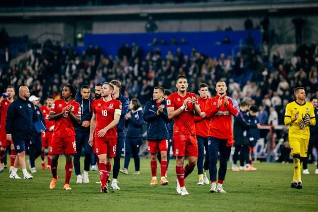 Sinsheim, Germany, October 10th 2025 Team Luxemburg applause for the fans after the game during the UEFA European Qualifiers match between Germany vs. Luxemburg at PreZero Arena, in Sinsheim, Germany. (Gabor Baumgarten SPP) Copyright: xGaborxBaumgartenx xSPPx spp-en-GaBaSp-10_10_Germany_Luxemburg_European Qualifiers_Gabor_Baumgarten-528945