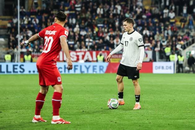 Sport, Football, UEFA European Qualifiers World Cup Qualifiers Europe Group A 7 Matchday Germany Luxembourg 10 10 2025, PreZero Arena Florian Wirtz Germany, 17 Sinsheim PreZero Arena Baden Württemberg Germany