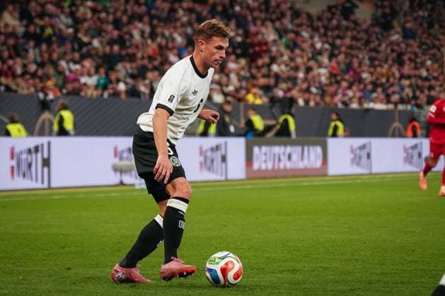 Soccer FIFA World Cup Qualification Europe 2025 26, 7 Matchday Germany vs. Luxembourg PreZero Arena Sinsheim Joshua Kimmich Germany, 6 Copyright: xJOERANxSTEINSIEKx