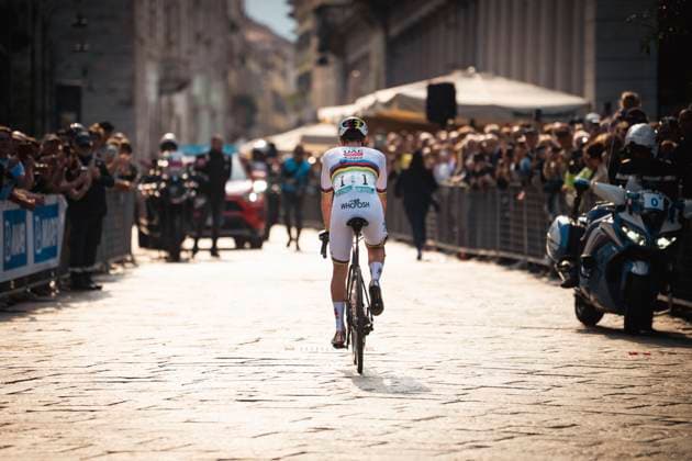 October 11, 2025, Bergamo, Turin, Italy: Il Lombardia 2025, Cycling Classic race. World champion Tadej Pogacar Bergamo Italy - ZUMAm214 20251011_zip_m214_008 Copyright: xMatteoxSeccix
