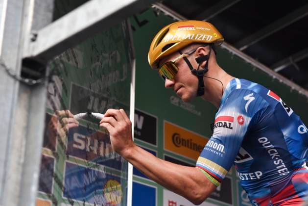 October 11, 2025, Bergamo, Turin, Italy: Il Lombardia 2025, Cycling Classic race. Belgian rider and Olympic champion Remco Evenepoel. Bergamo Italy - ZUMAm214 20251011_zip_m214_012 Copyright: xMatteoxSeccix