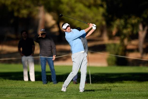 Open de Espa–a presented by Madrid 2025 - Day Three Marcel Siem of Germany plays his second shoot on the first hole during the Open de Espa–a presented by Madrid 2025 at Club de Campo Villa de Madrid on October 11, 2025, in Madrid, Spain. Madrid Club de Campo Villa de Madrid Madrid Spain RL_OpESP_DPWT_000408 Copyright: xRicardoxLarreinax