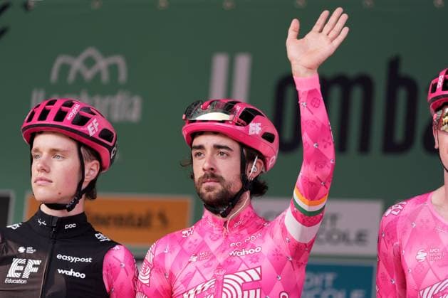 HEALY Ben during the 119th edition of the Il Lombardia, Tour of Lombardy cycling race, a 241 km one day race from Como to Bergamo on October 11, 2025, Italy.  Copyright: xGianxMattiaxD Alberto LaPressex