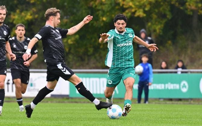 Football, RL Bayern, SpVgg Greuther Fürth II - SV Wacker Burghausen
