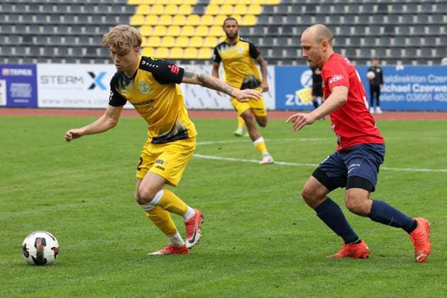 Football, Saxony State Cup, VFC Plauen - FC Eilenburg