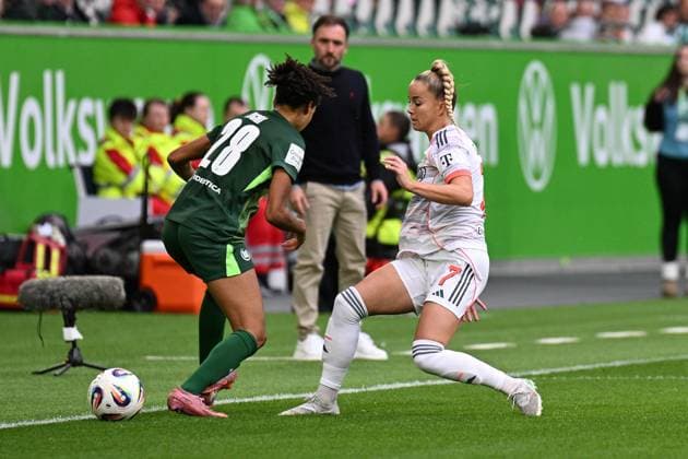 Football, Women, 1st BL, VfL Wolfsburg - FC Bayern Munich
