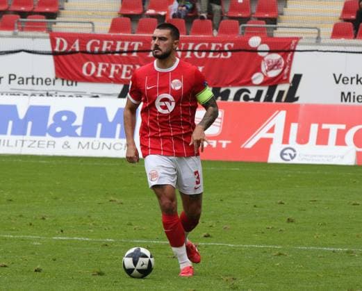 11 10 2025 xmgoodx Offenbach am Main, Sparda Bank Hessen Stadion Stadion Bieberer Berg Regionalliga season 2025 2026 Kickers Offenbach OFC TSV Schott Mainz MAXIMILIAN CHRISTIAN ROSSMANN 3, OFC