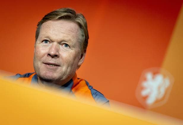 Football, World Cup qualifiers, Netherlands national team, Press conference