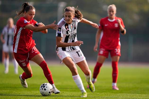 Football, Italy, Women, Juventus Turin - Como 1907