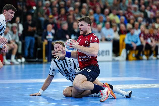Johannes Golla SG Flensburg Handewitt, 04 GER, SG Flensburg Handewitt vs THW Kiel, Handball, Bundesliga, Matchday 8, Season 2026 2026, 11 10 2025 GER, SG Flensburg Handewitt vs THW Kiel, Handball, Bundesliga, Matchday 8, Season 2026 2026, 11 10 2025 Flensburg Copyright: xEibner-Pressefoto MarcelxvonxFehrnx EP_MFN