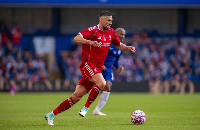 Football - LFC Foundation Friendly - Chelsea FC Legends v Liverpool FC Legends LONDON, ENGLAND - Saturday, October 11, 2025: Liverpool s Martin Kelly during the LFC Foundation match between Chelsea FC Legends and Liverpool FC Legends at Stamford Bridge. (Photo by David Rawcliffe Propaganda) LONDON Stamford Bridge GREATER LONDON ENGLAND  Copyright: xDavidxRawcliffex P2025-10-11-Chelsea_Legends_Liverpool_Legends-102