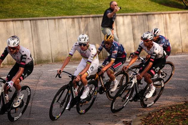 POGACAR Tadej during the 119th edition of the Il Lombardia, Tour of Lombardy cycling race, a 241 km one day race from Como to Bergamo on October 11, 2025, Italy.  Copyright: xMarcoxAlpozzi LaPressex