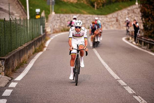 POGACAR Tadej during the 119th edition of the Il Lombardia, Tour of Lombardy cycling race, a 241 km one day race from Como to Bergamo on October 11, 2025, Italy.  Copyright: xMarcoxAlpozzi LaPressex