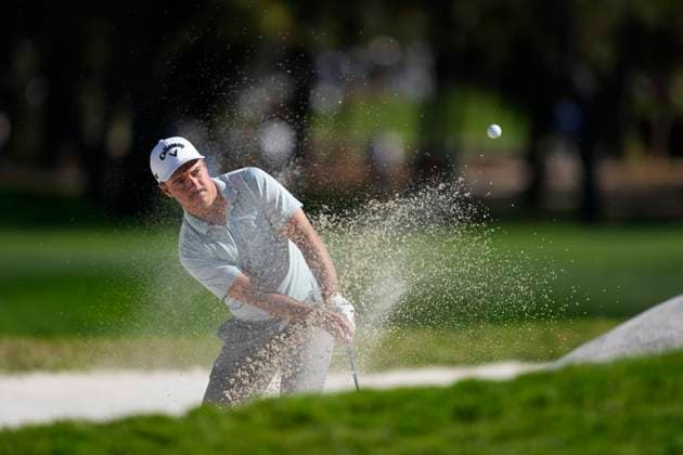 October 11, 2025, Madrid, Madrid, Spain: David Micheluzzi of Australia during the Open de EspaoÂ±a presented by Madrid, R3, golf tournament of DP World Tour at Club de Campo Villa de Madrid on October 11, 2025, in Madrid, Spain. Madrid Spain - ZUMAa181 20251011_zaa_a181_089 Copyright: xOscarxJ.xBarrosox