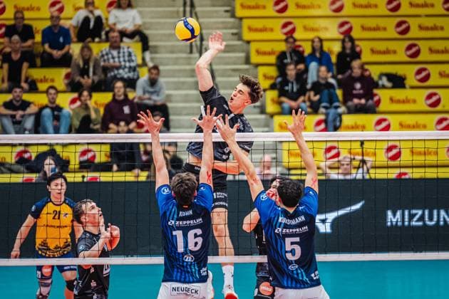 Volleyball, League Cup, VfB Friedrichshafen - SVG Lüneburg
