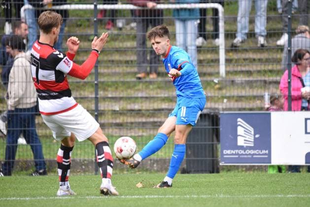 Soccer I Men I Season 2025 2026 I Regionalliga Nord I 14 Matchday I Altona 93 SV Drochtersen Assel I 11 10 2025 Jorik Wulff 11, SVDA , Rasmus Tobinski 17, AFC For editorial use only Hamburg Adolf Jäger Kampfbahn, Griegstr 62 Hamburg Germany Copyright: xLobeca RobertoxSeidelx
