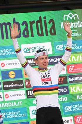 11-10-2025 Giro Di Lombardia; 2025, Uae Team Emirates - Xrg; Pogacar, Tadej; Bergamo; 