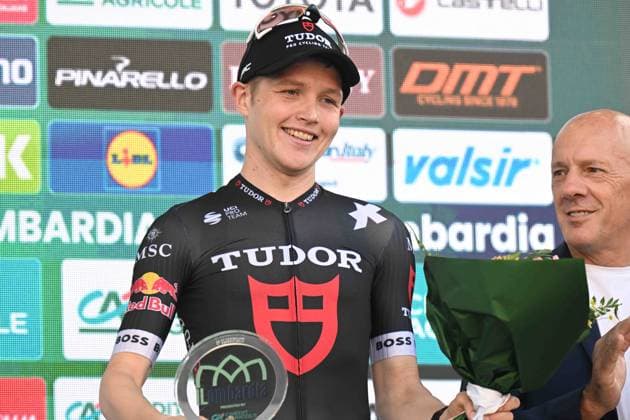 11-10-2025 Giro Di Lombardia; 2025, Tudor; Storer, Michale; Bergamo; 