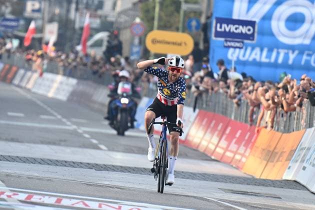 11-10-2025 Giro Di Lombardia; 2025, Lidl - Trek; Simmons, Quinn; Bergamo; 