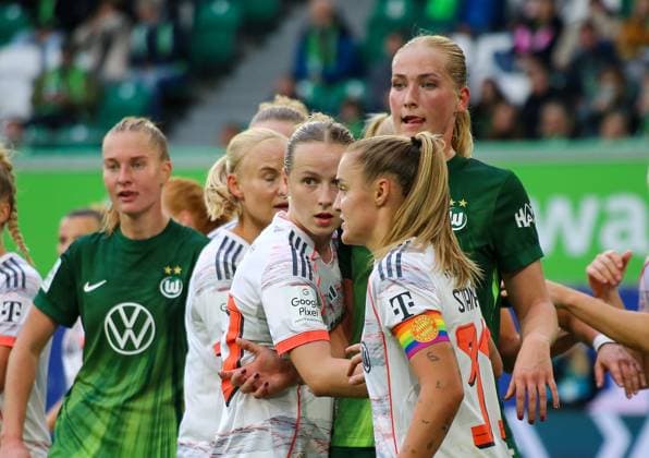 Germany Google Pixel Womens Bundesliga 2025 26, Matchday 6 VfL Wolfsburg vs Bayern Munich Volkswagen Arena Wolfsburg Copyright: xAymanxAlahmedx