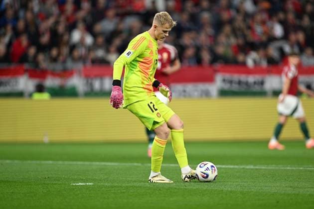 Balazs Toth (Hungary) during the UEFA European 2026 - Qualifying round - Matchday 7 between Hungary vs. Armenia on 11 October 2025 at the Puskas Arena, Budapest, Hungary  Copyright: xVincenzoxOrlando IPAxSportx xipa-agency.netx xx IPA_66433945 IPA_Agency_IPA66433945