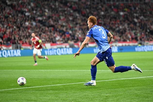 Erik Piloyan (Armenia) rduring the UEFA European 2026 - Qualifying round - Matchday 7 between Hungary vs. Armenia on 11 October 2025 at the Puskas Arena, Budapest, Hungary  Copyright: xVincenzoxOrlando IPAxSportx xipa-agency.netx xx IPA_66433959 IPA_Agency_IPA66433959