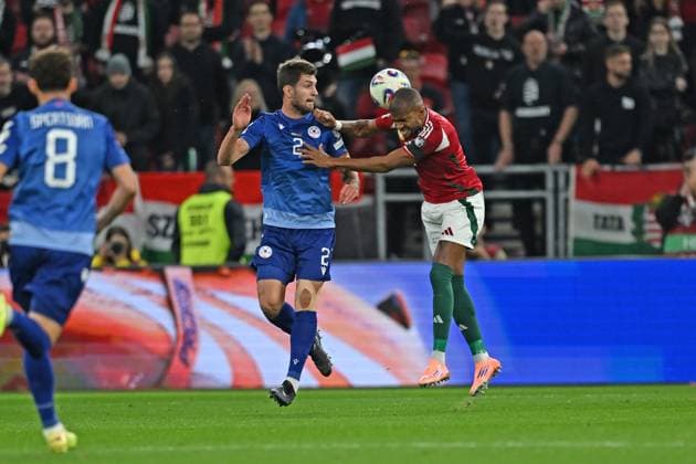 Sergey Muradyan (Armenia) during the UEFA European 2026 - Qualifying round - Matchday 7 between Hungary vs. Armenia on 11 October 2025 at the Puskas Arena, Budapest, Hungary  Copyright: xVincenzoxOrlando IPAxSportx xipa-agency.netx xx IPA_66434014 IPA_Agency_IPA66434014