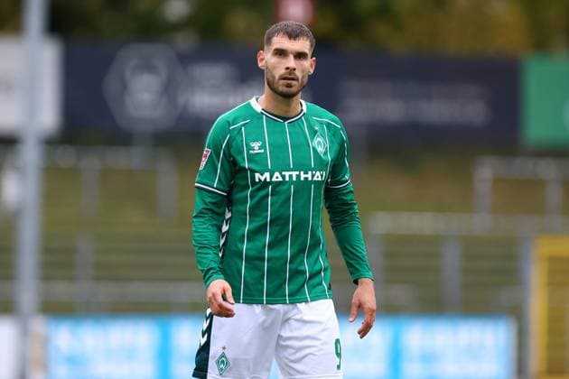 9 Christian Stark SV Werder Bremen U23 Fußball I Herren I Regionalliga Nord I Saison 2025 2026 I 14 Spieltag I Hamburger SV U21 SV Werder Bremen U23 I 11 10 2025 I Stadion Hoheluft