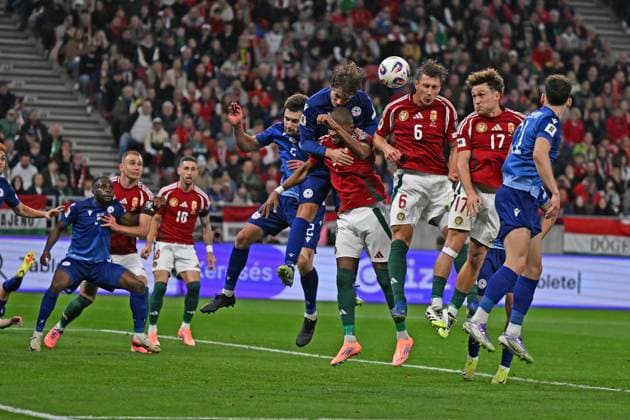 Tigran Barse?yan (Armenia) during the UEFA European 2026 - Qualifying round - Matchday 7 between Hungary vs. Armenia on 11 October 2025 at the Puskas Arena, Budapest, Hungary  Copyright: xVincenzoxOrlando IPAxSportx xipa-agency.netx xx IPA_66435942 IPA_Agency_IPA66435942