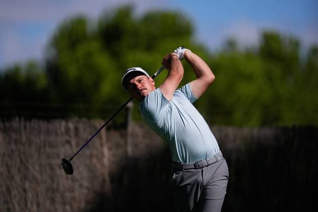 October 11, 2025, Madrid, Madrid, Spain: David Micheluzzi of Australia during the Open de EspaoÂ±a presented by Madrid, R3, golf tournament of DP World Tour at Club de Campo Villa de Madrid on October 11, 2025, in Madrid, Spain. Madrid Spain - ZUMAa181 20251011_zaa_a181_136 Copyright: xDennisxAgyemanx
