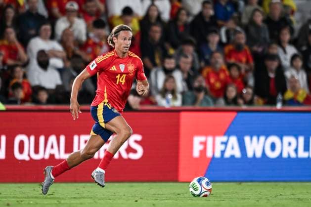 Football, Marcos Llorente apparently believes in chemtrails conspiracy theory - Stock photos