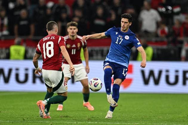 CALCIO - FIFA Mondiali - Qualifiers - Hungary vs Armenia Grant-Leon Ranos (Armenia) during the UEFA European 2026 - Qualifying round - Matchday 7 between Hungary vs. Armenia on 11 October 2025 at the Puskas Arena, Budapest, Hungary Budapest Hungary  Copyright: xIPAxSport ABACAx