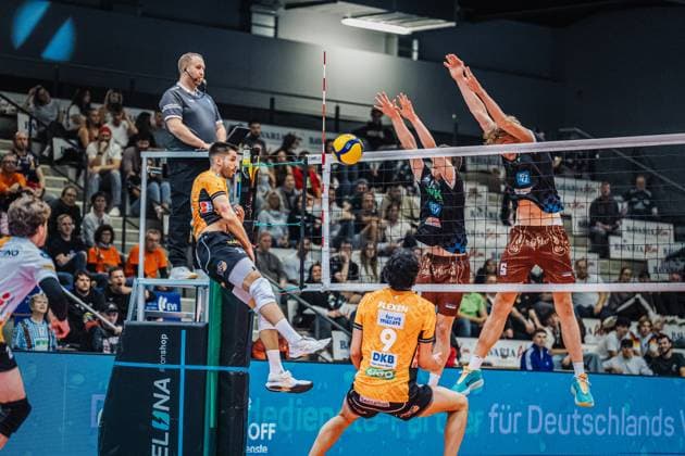 Volleyball, VBL, Berlin Recycling Volleys - WWK Volleys Herrsching