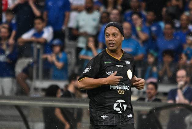 challenge of the giants Belo Horizonte (MG), 10 11 2025 - football challenge giants - Ronaldinho Gaucho player during the match between the Challenge of the Giants, held at the Mineirao stadium, in the city of Belo Horizonte, this Saturday, October 11, 2025. (Foto: Paulo Ti Thenews2 imago images) SPO  Copyright: xPauloxTix