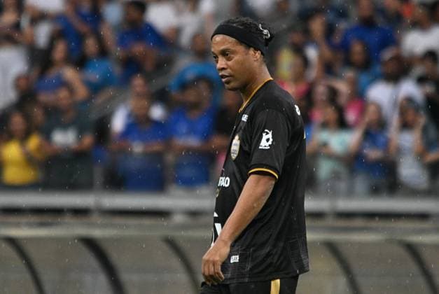 challenge of the giants Belo Horizonte (MG), 10 11 2025 - football challenge giants - Ronaldinho Gaucho player during the match between the Challenge of the Giants, held at the Mineirao stadium, in the city of Belo Horizonte, this Saturday, October 11, 2025. (Foto: Paulo Ti Thenews2 imago images) SPO  Copyright: xPauloxTix