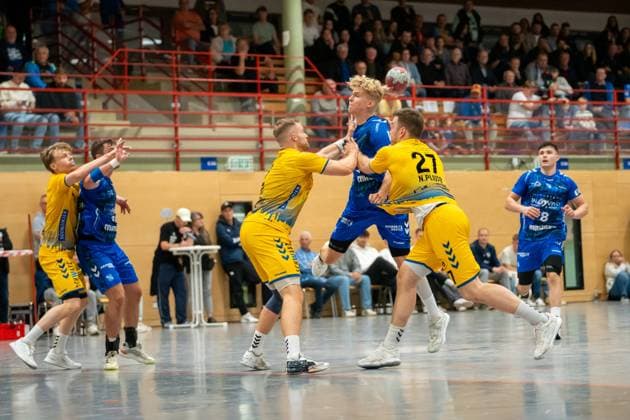 Handball I Men I Season 2025 2026 I 3 League I 7 Matchday I TV Bittenfeld 2 HSG Konstanz I 11 10 2025 Fabian Lucas 27, TV Bittenfeld 2 im Wurf Waiblingen Gemeindehalle Bittenfeld Baden Württemberg Germany Copyright: xLobeca MaxxPetershansx