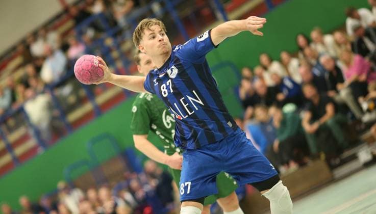 Handball, Season 2025 2026, 3 Liga, Staffel Nord Ost HG Hamburg Barmbek Eintracht Hildesheim Recording date October 11, 2025 Ben Rune Behncke Barmbek Wandsbek Hamburg
